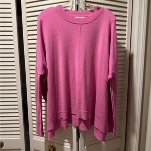 Karlie Pink Knit Sweater